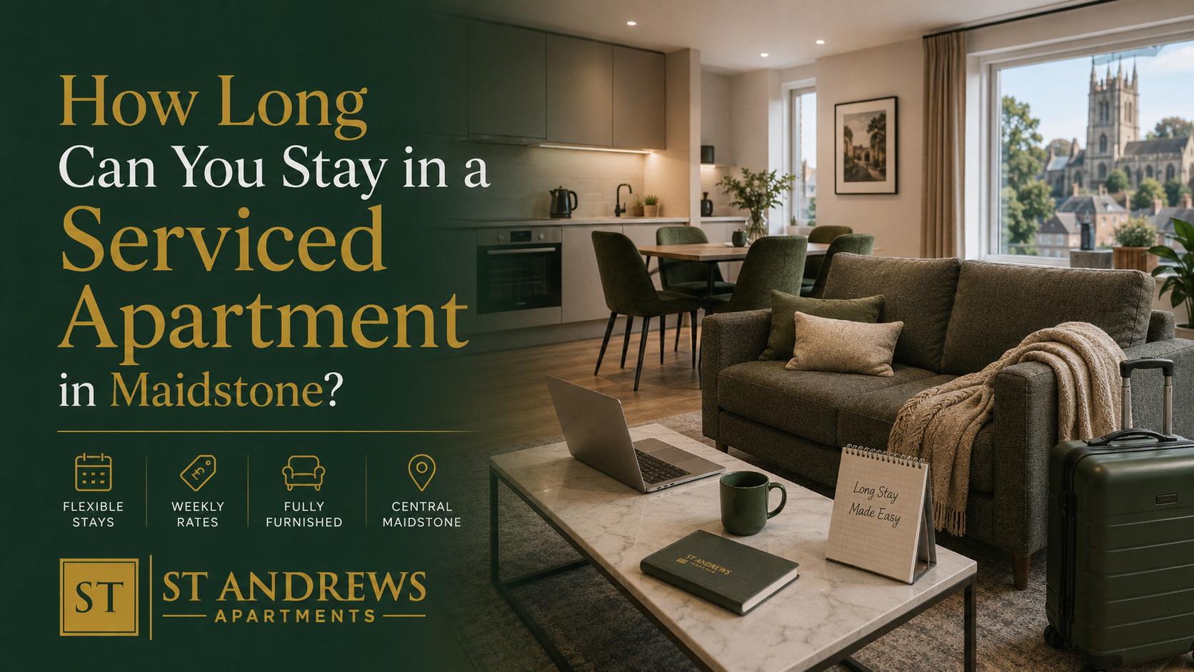 How Long Can You Stay in a Serviced Apartment in Maidstone