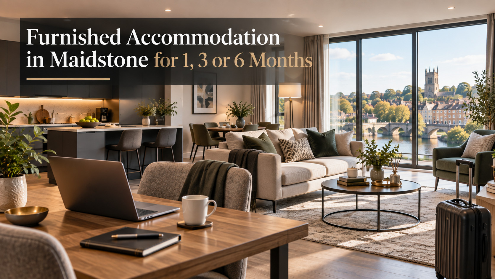 Furnished Accommodation in Maidstone for 1, 3 or 6 Months