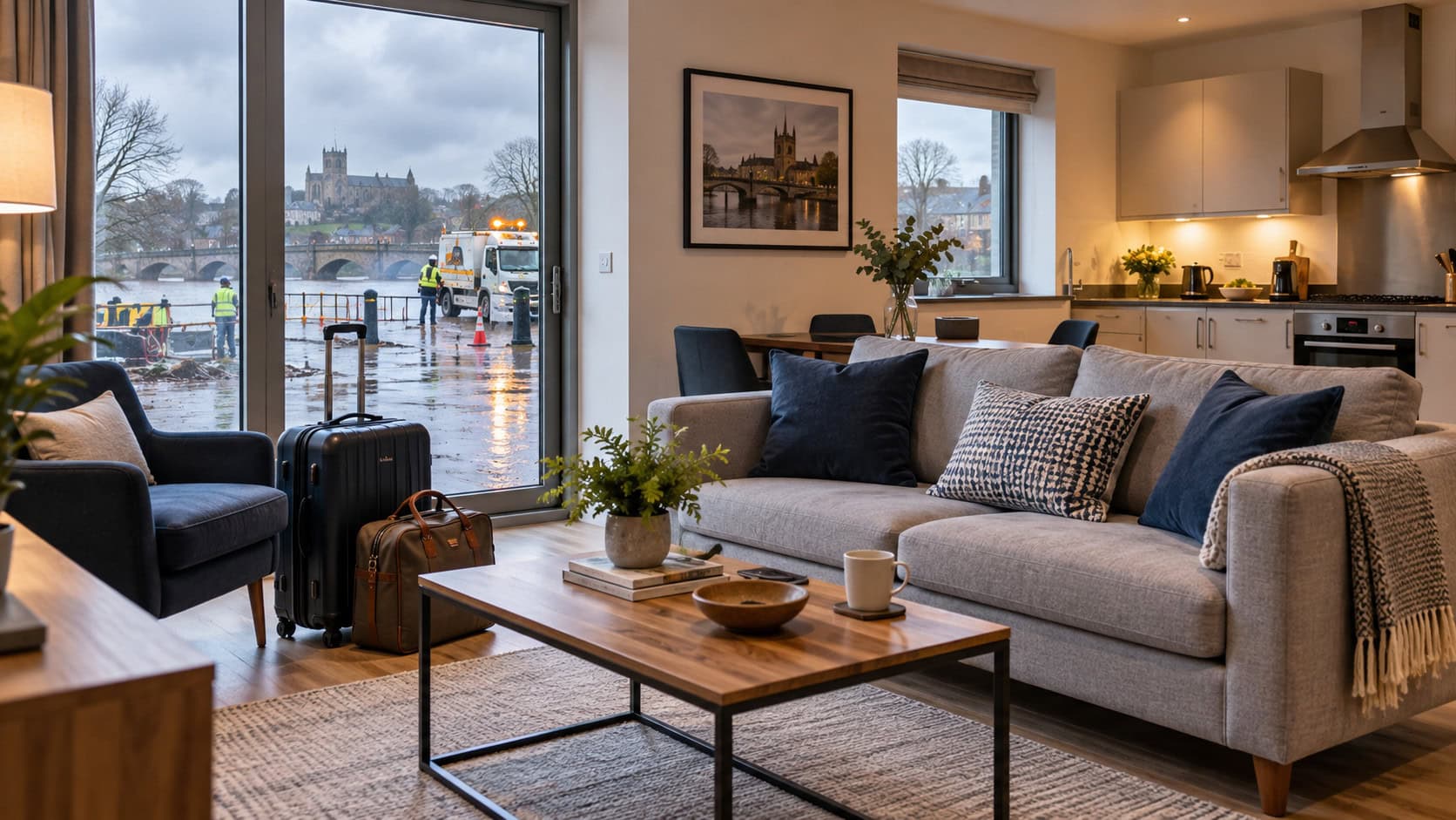Temporary Accommodation After Flood Damage in Maidstone